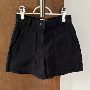 Wilfred Black High Waist Women's Shorts